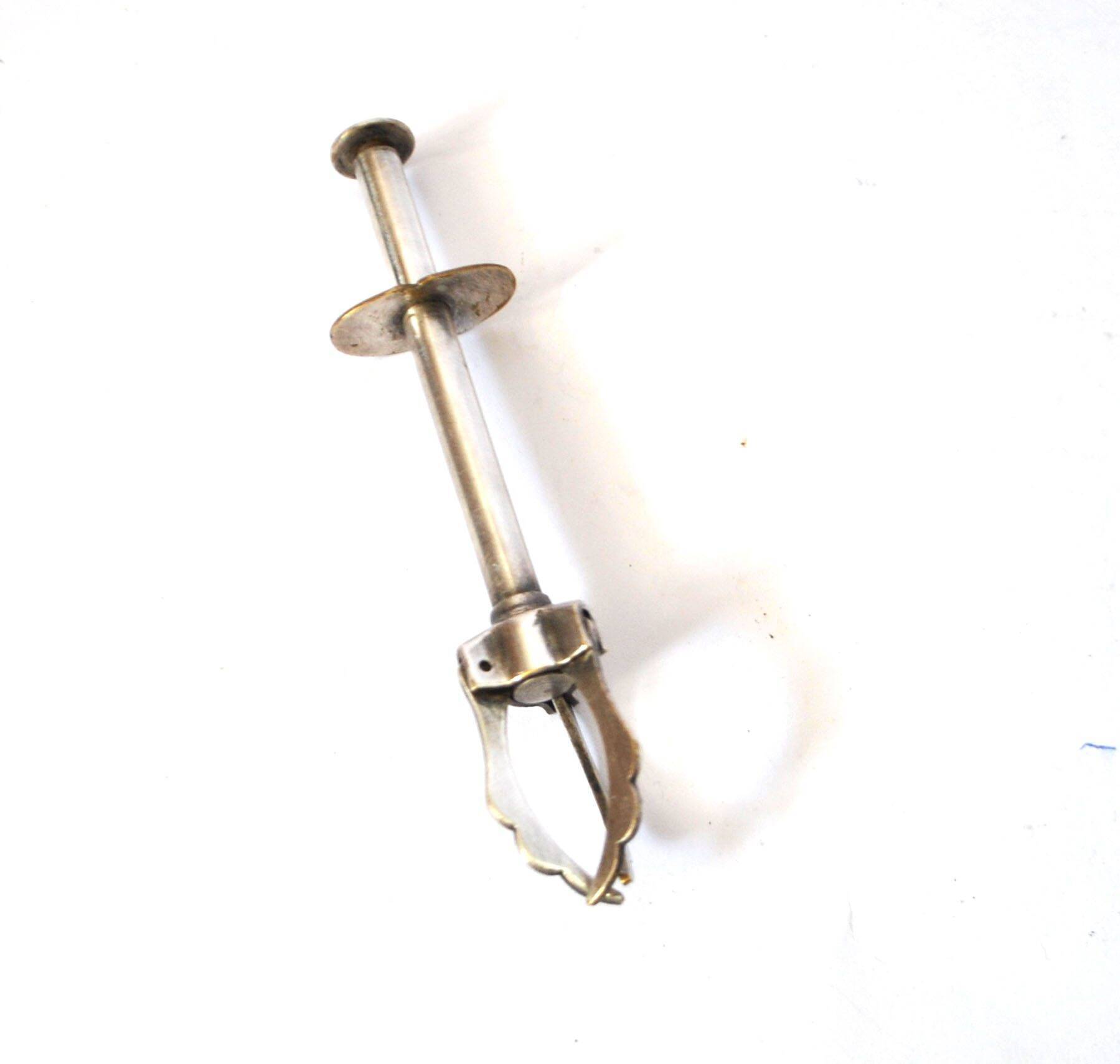 Vintage silver-plated ice sugar tongs "Crab Tongs"