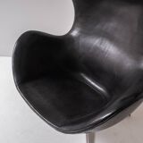 Early ‘Egg’ armchair designed by Arne Jacobsen for Fritz Hansen, Denmark 1958.