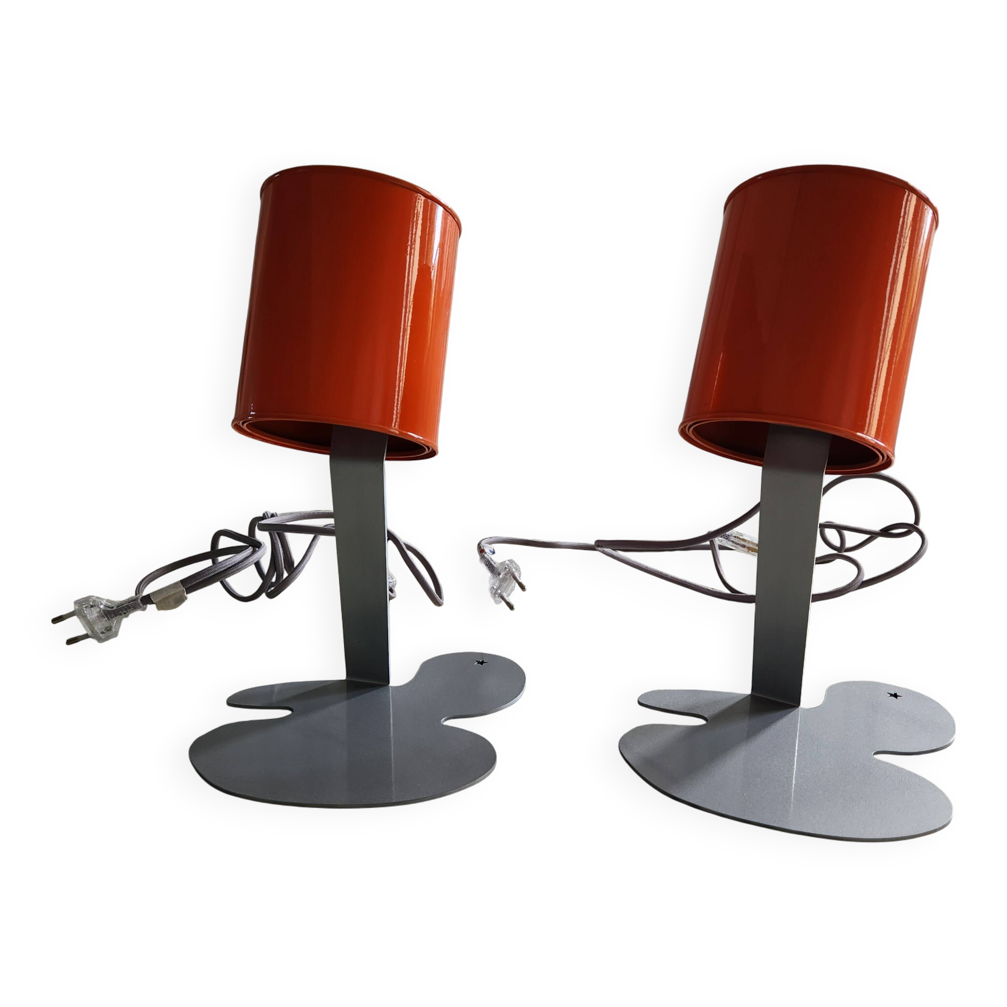 Oops! lamp pair by Nathalie Be