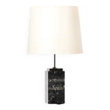 Grande lampe design en marbre de Vera Fabre édition Verre Lumière