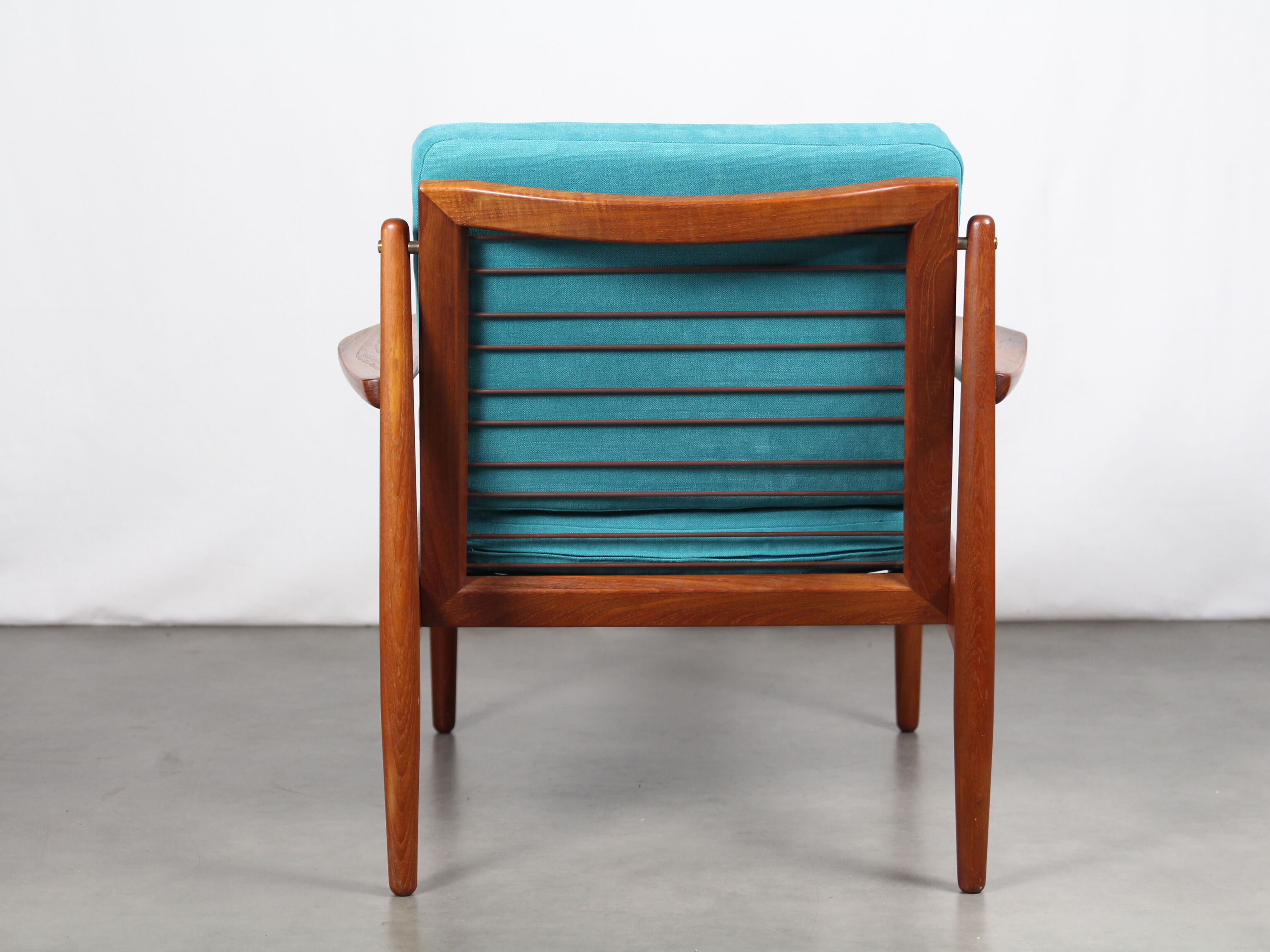 Scandinavian teak armchair by Arne Vodder for Gløstrup Mobelfabrik
