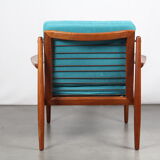 Scandinavian teak armchair by Arne Vodder for Gløstrup Mobelfabrik