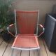 Armchair foldable child vintage 60's "scoubidou" orange