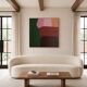 Abstract painting "late in the afternoon"