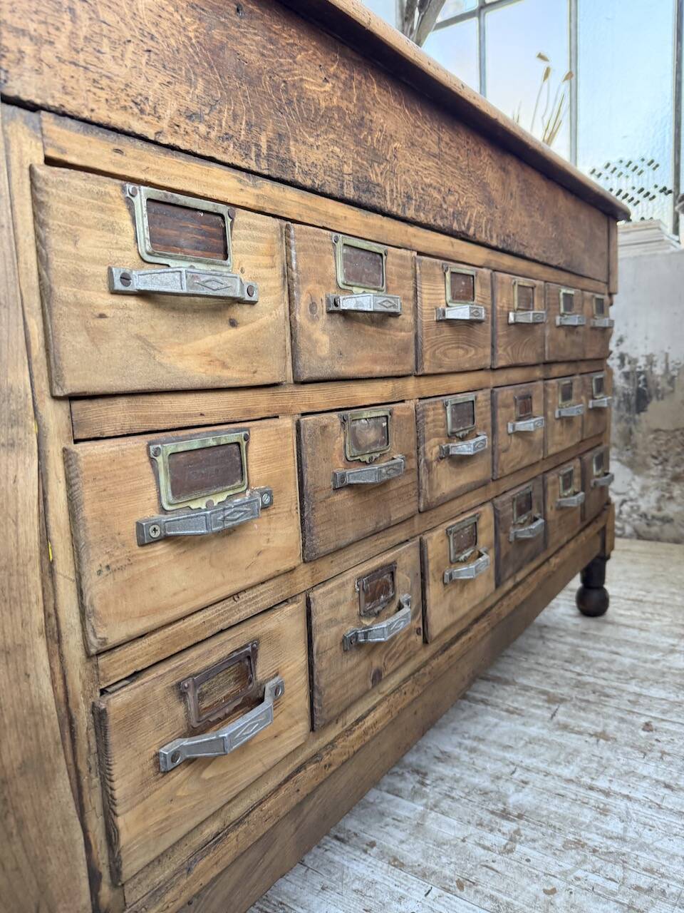 Comptoir, îlot central, meuble de métier multi-tiroirs