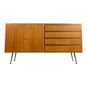 Enfilade en teck vintage - tiroirs