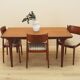 Teak table, Danish design, 1970s, designer: Johannes Andersen
