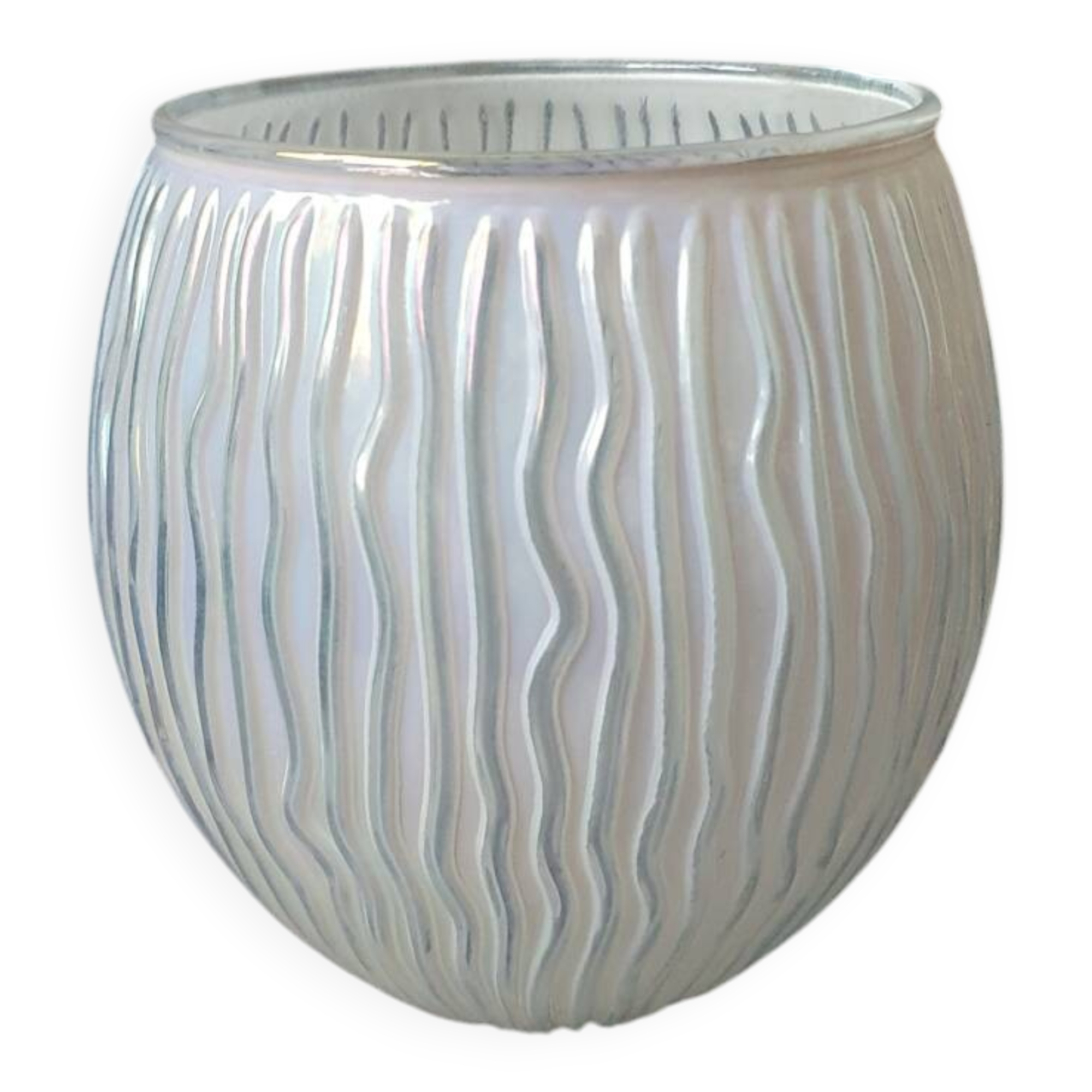 Iridescent vase