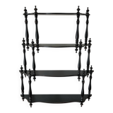 Wooden shelf, 4 shelves