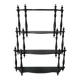 Wooden shelf, 4 shelves