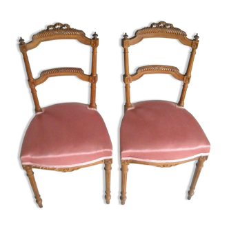 Lot chaises style louisXVI