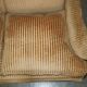 Howard & Sons / Chairs Ltd two-seater canapé with feather-filled cushions.