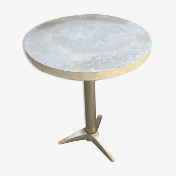 Zinc bar table