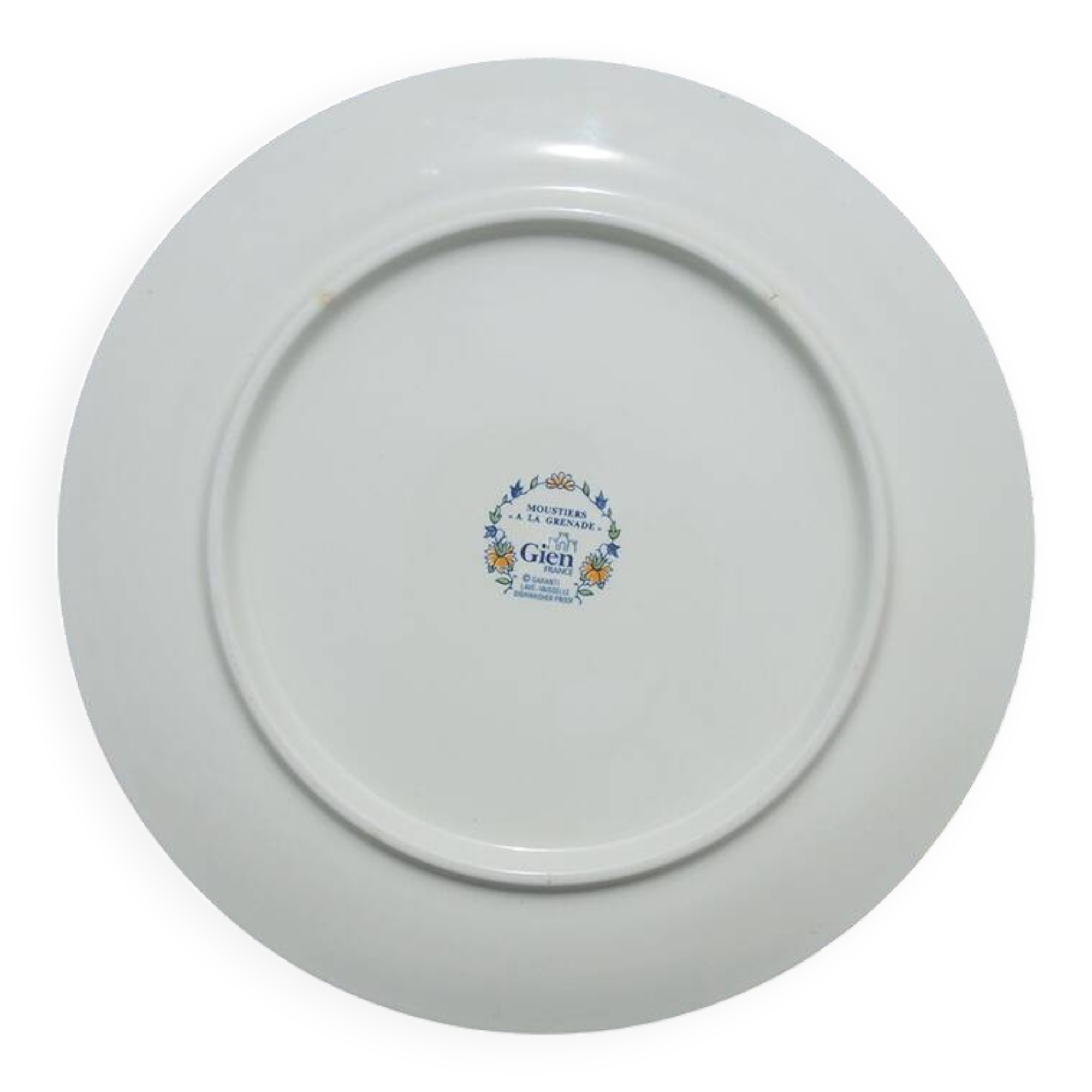 Old Gien dish “Moustiers – With pomegranate – The Templars”