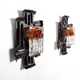 Pair of Swedish wall by Tom Ahlström and Hans Ehrich
