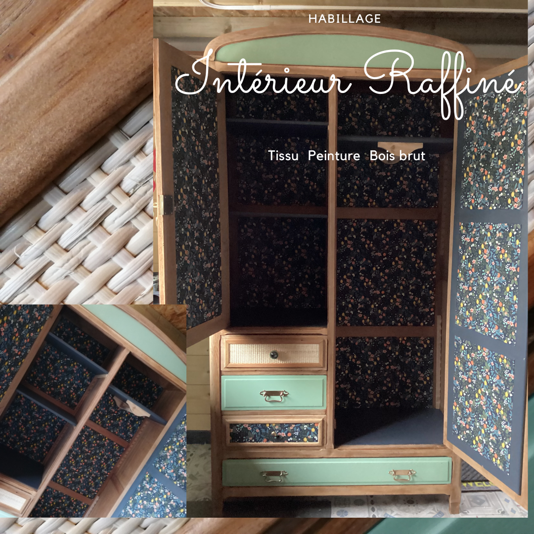 Armoire parisienne  "tulipe"