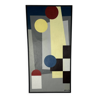 Painting by Gerles "Imaginary" November 1995