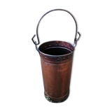 Old copper bucket