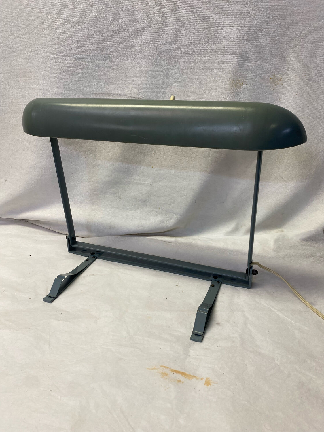 Singer industrial metal lamp