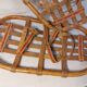 Pair of vintage bamboo snowshoes