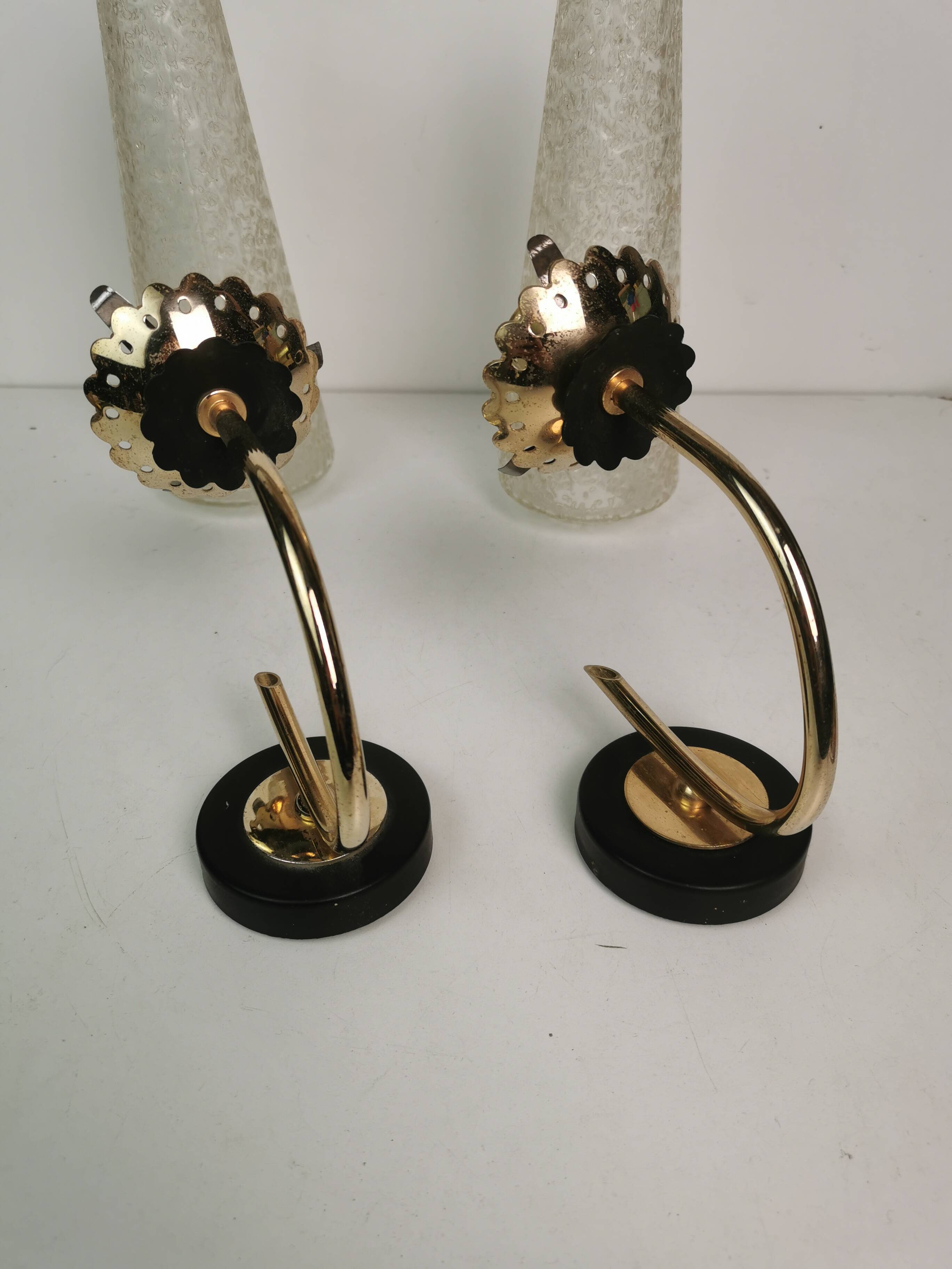 Pair of vintage wall lights