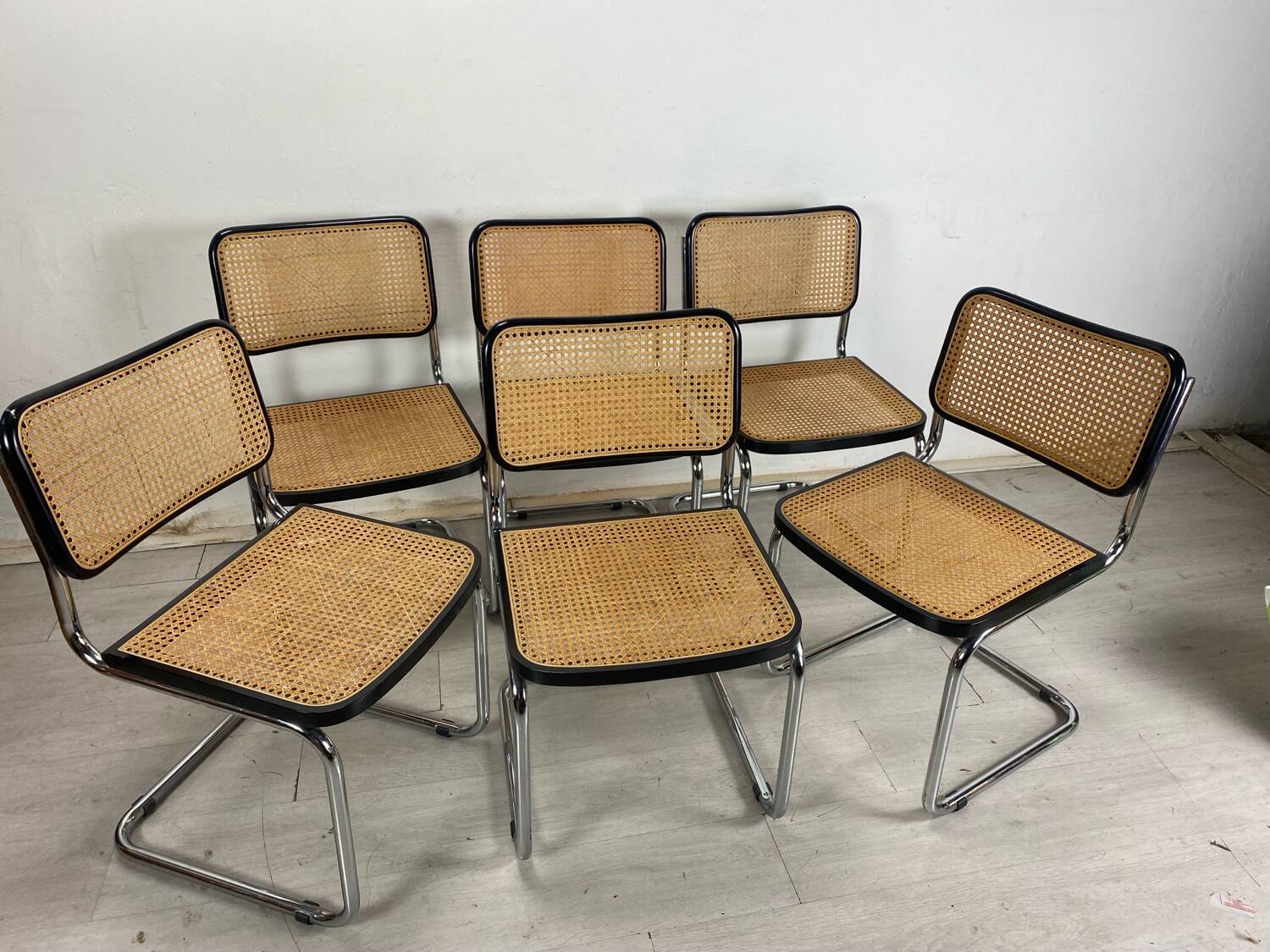 6 Cesca B32 chairs