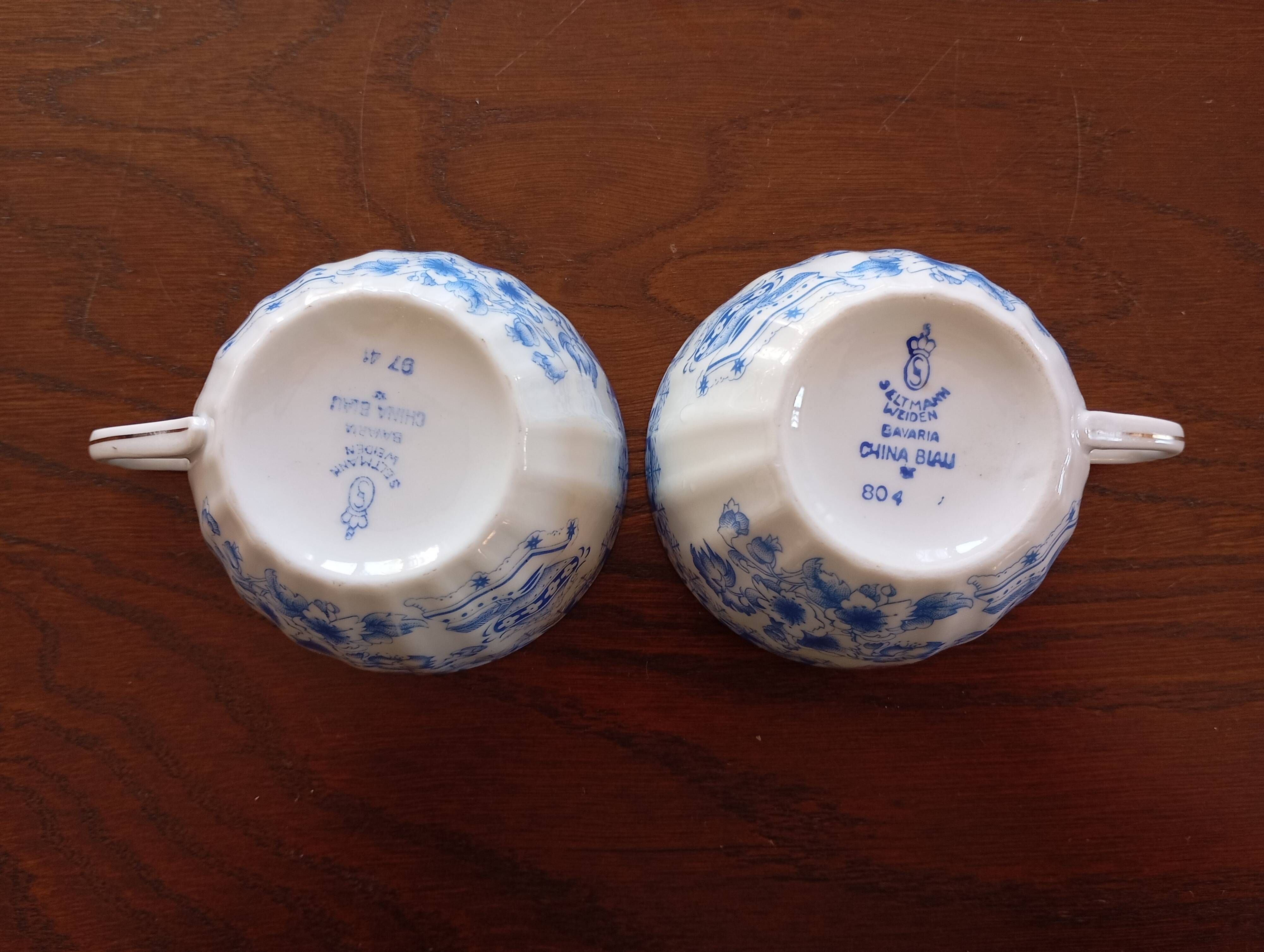 Trios 'China Blau' Seltmann Weiden (Bavaria)
