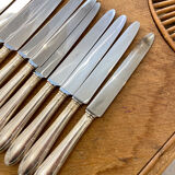 Series of 12 Art Deco knives