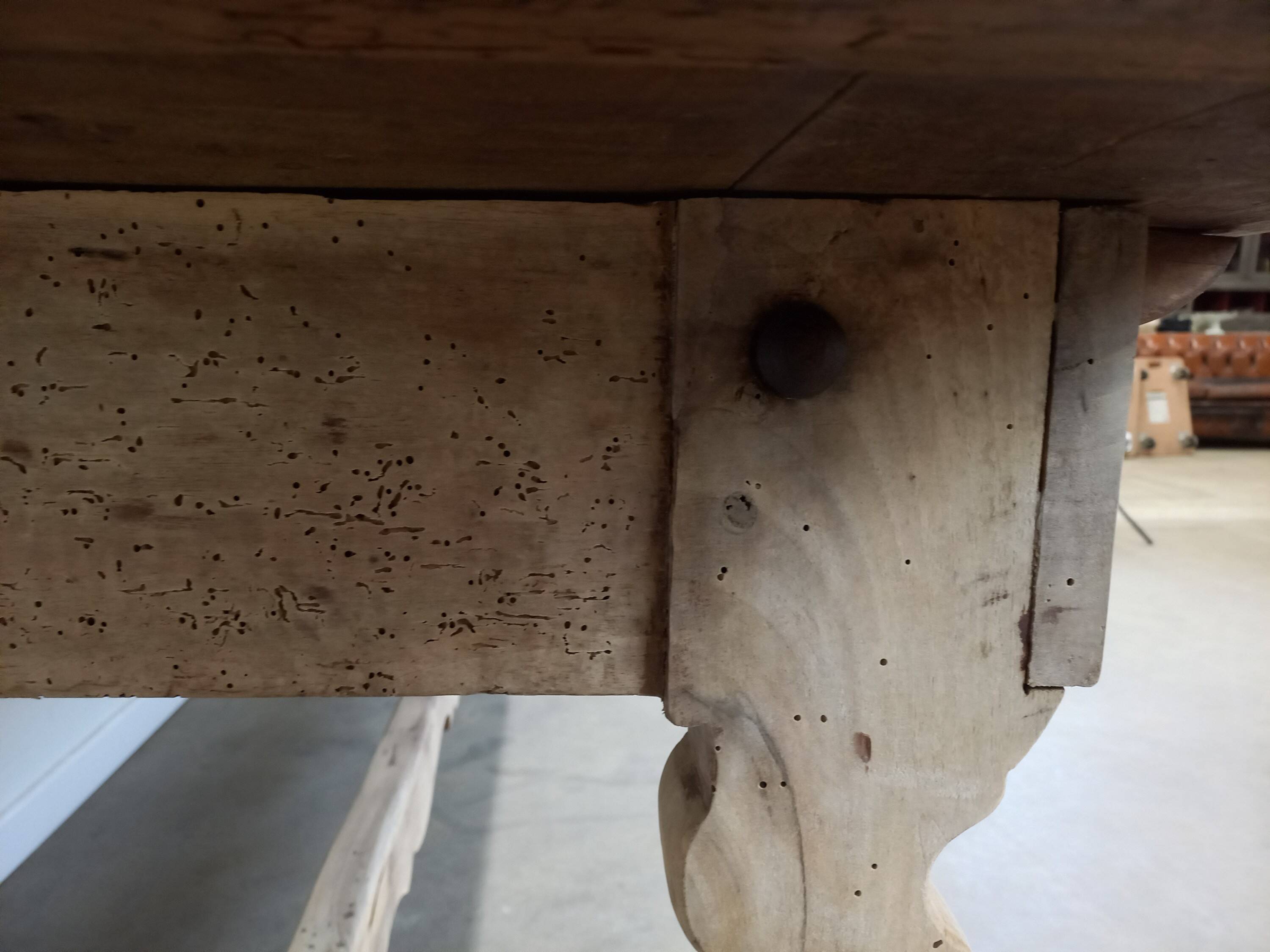 Antique farmhouse table