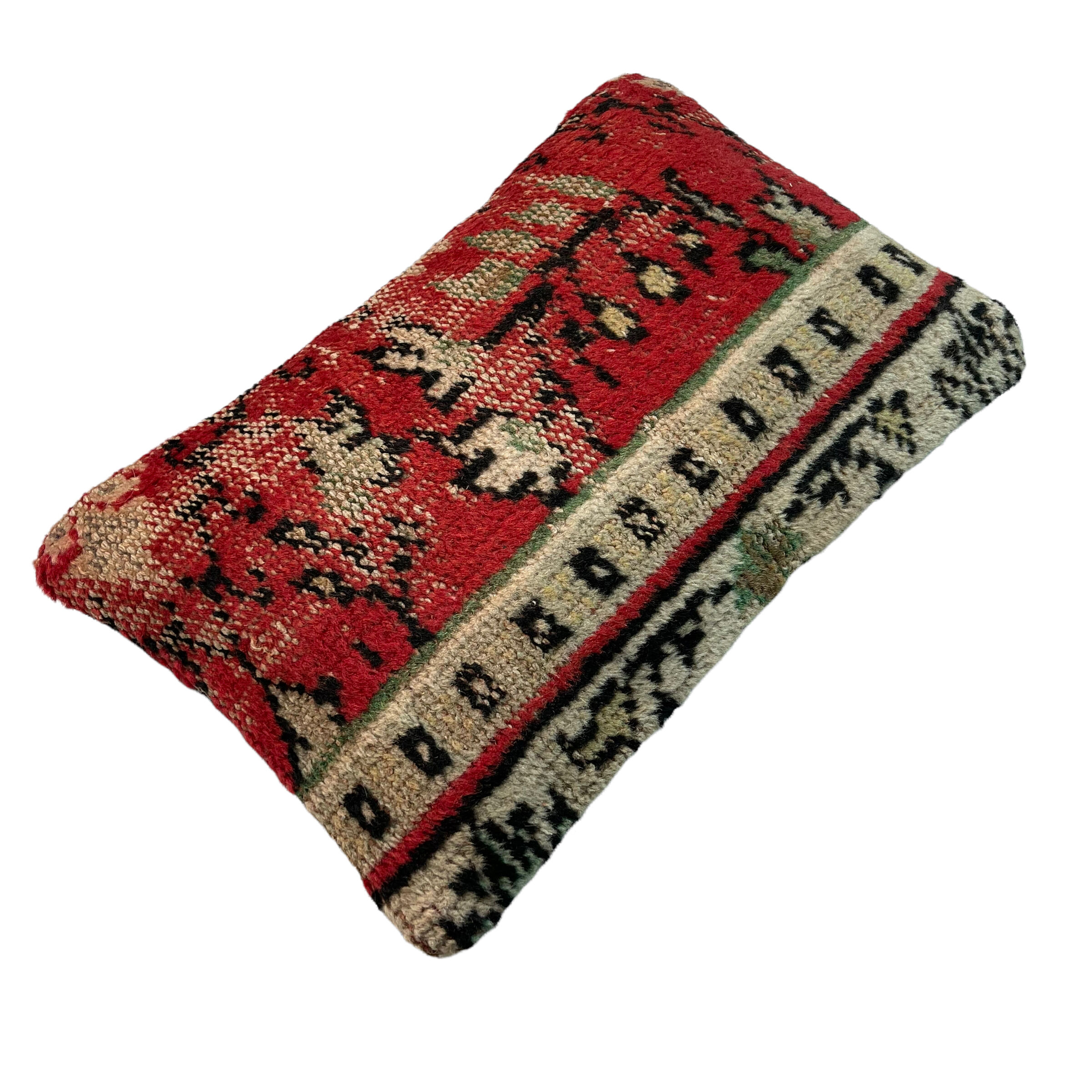 Vintage turkish handmade cushion cover , 30 x 50 cm