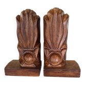 Art Deco ceramic bookends