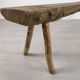 Rustic farm bench