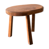 Wooden tripod stool