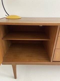 Large vintage designer teak sideboard by Nathan