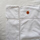 Antique linen sheet embroidery and monogram