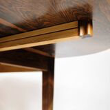 Dining table with drop leaves - Rosewood - Danish design - 1960s