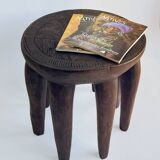 Large Nupe Stool 8 feet 50 cm – Solid wood tribal sculpture, piece