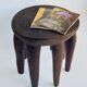 Large Nupe Stool 8 feet 50 cm – Solid wood tribal sculpture, piece