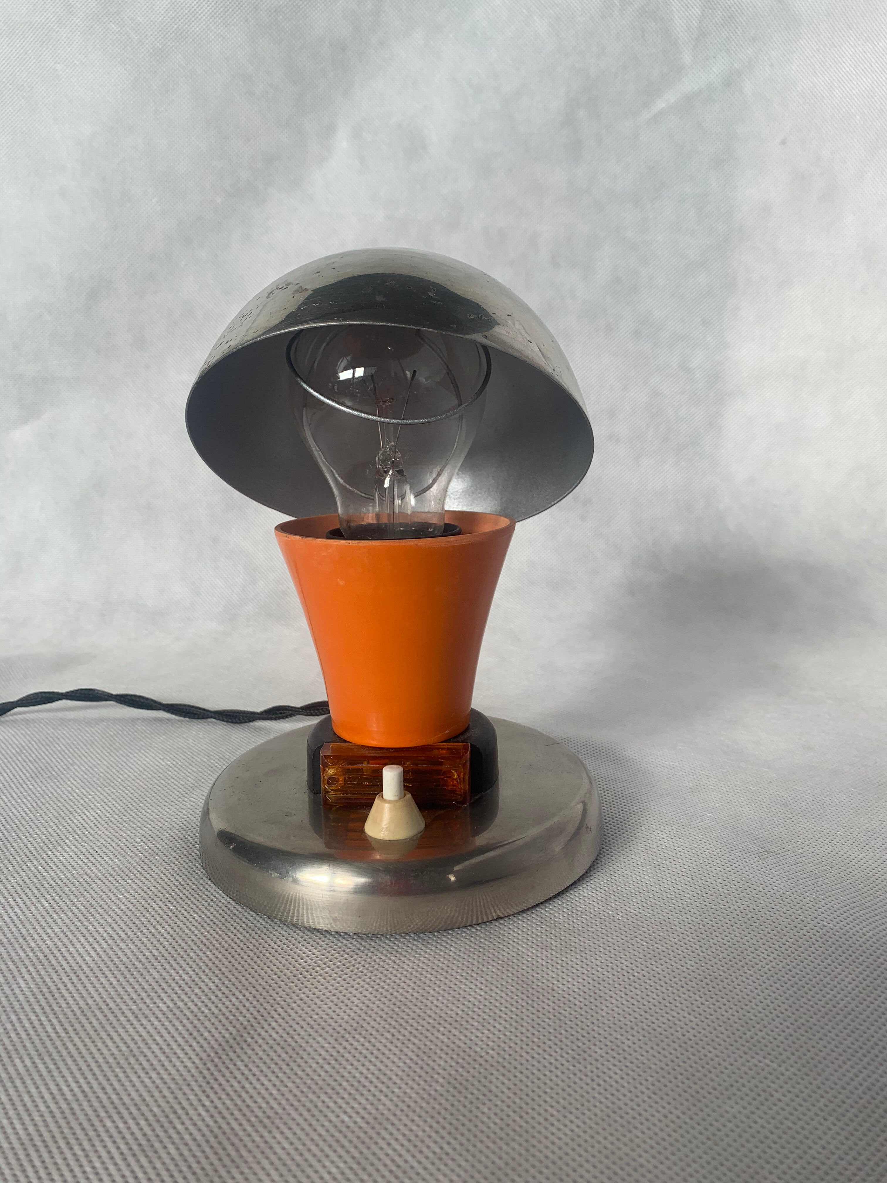 Lampe champignon vintage, années 1950