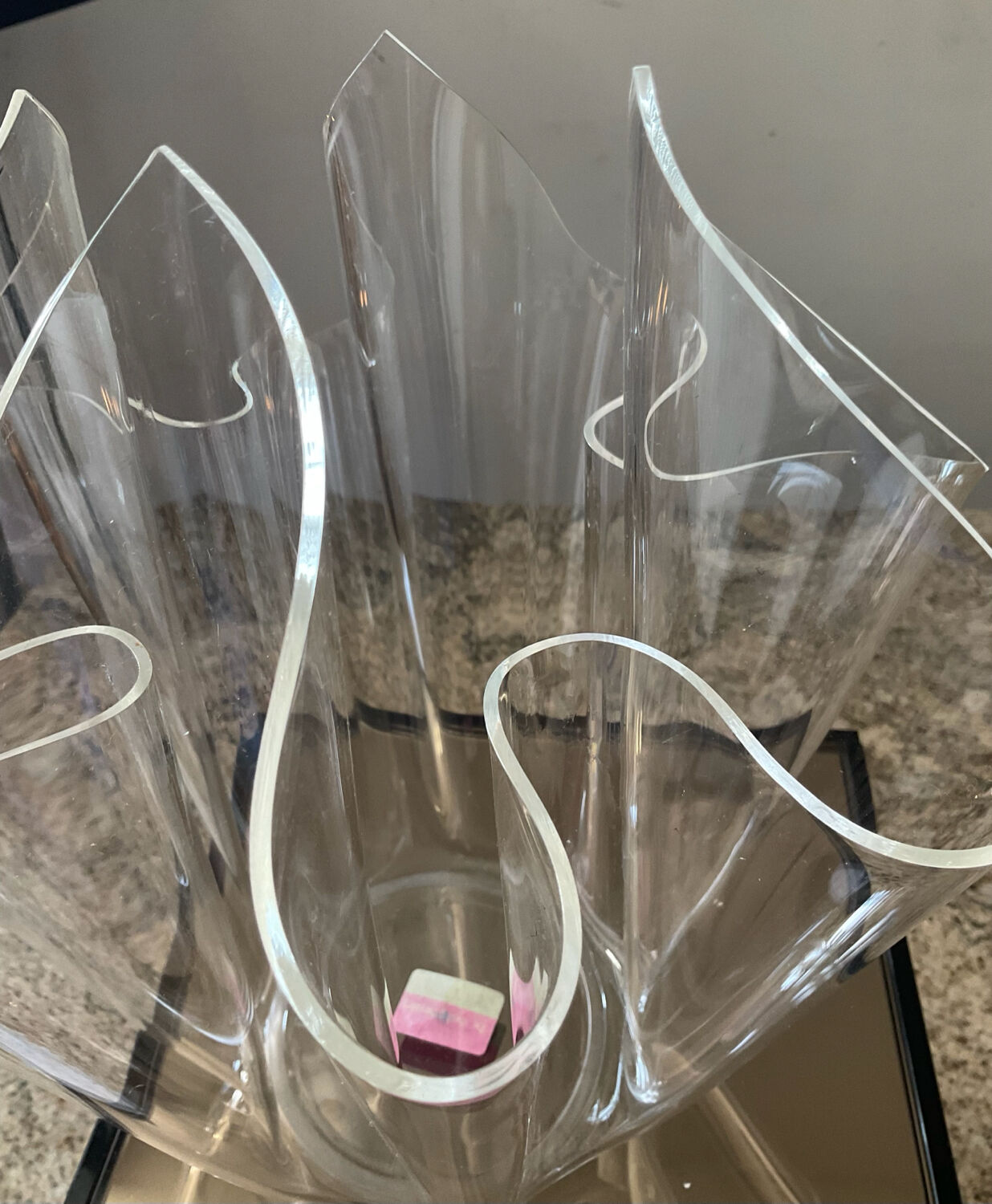 Trio of Röhm handkerchief vases from the 70s and 80s