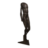 Sculpture of a male nude, 1986, metal