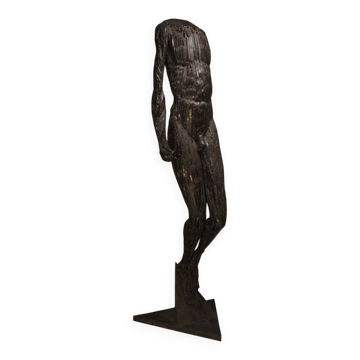 Sculpture d'un nu masculin, 1986, métal