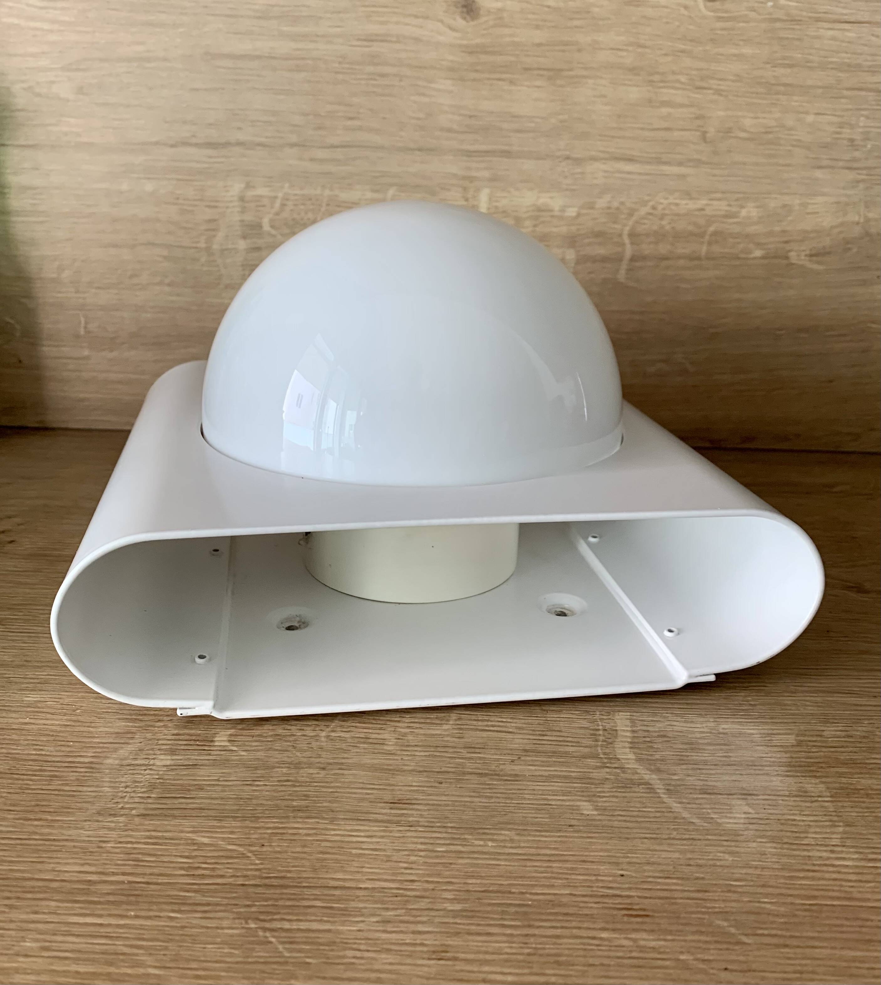 Vintage Space-Age UFO Wall Lamp by Stilnovo, Italy 1970s