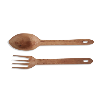 Wooden cutlery for decoration