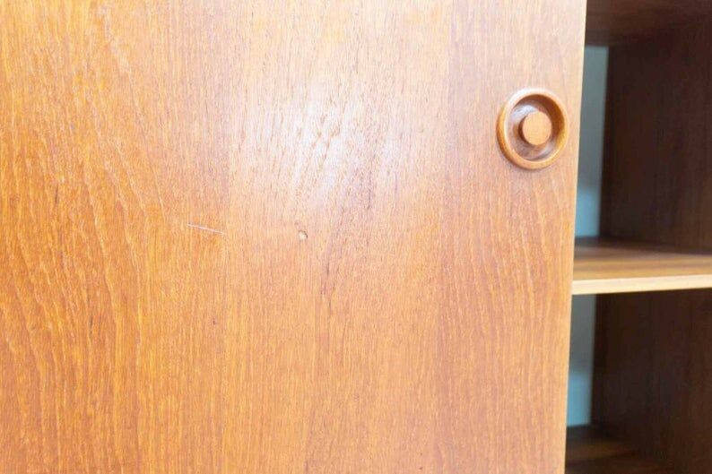 Stylish Mid Century Danish Teak Small Sideboard Storage Unit 1960’s