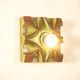 Ceramic wall lamp by Honsel, 1970s, Fat Lava glaze