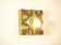 Ceramic wall lamp by Honsel, 1970s, Fat Lava glaze