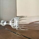 Set 12 flutes with crystalline cut champagne