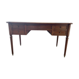 Bureau ancien Louis XVI merisier massif