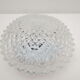 Ceiling lamp or wall lamp in cut glass and metal